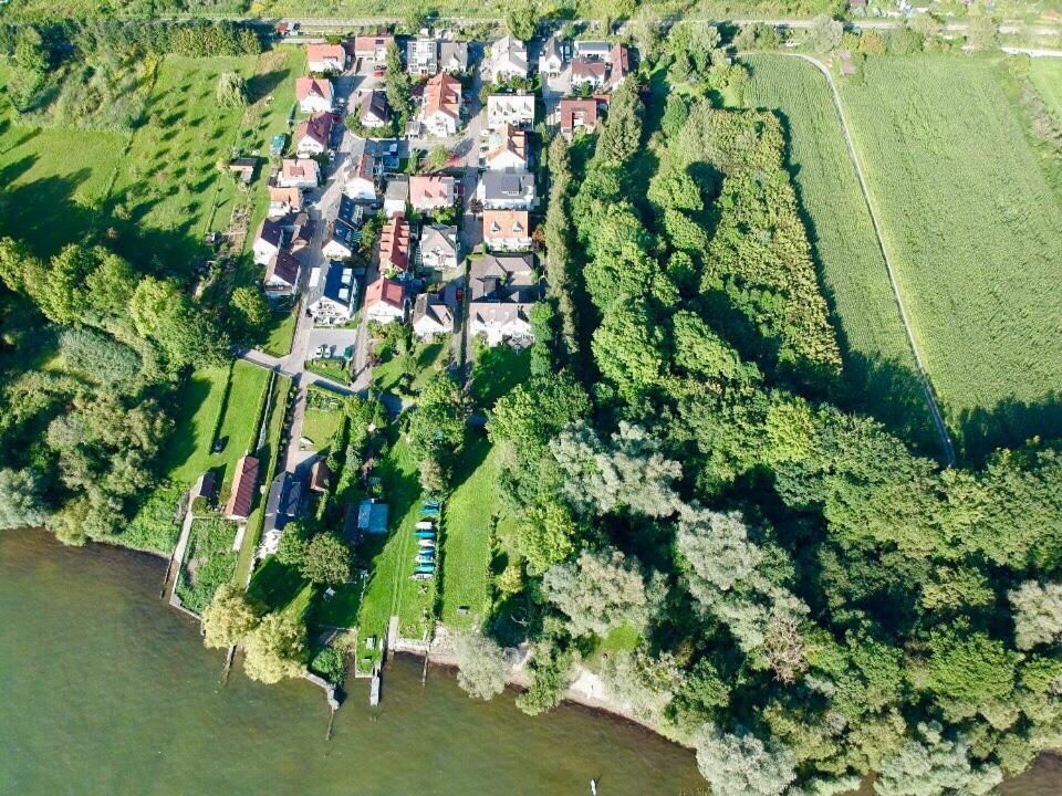 Ferien-Apartment Silberweide Mit Privatstrand Friedrichshafen Ngoại thất bức ảnh