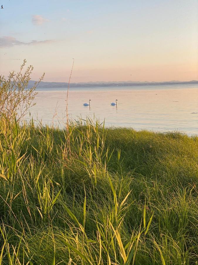 Ferien-Apartment Silberweide Mit Privatstrand Friedrichshafen Ngoại thất bức ảnh